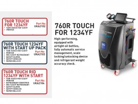 760R TOUCH FOR 1234YF with printer and start up pack