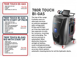 780R TOUCH BI-GAS with printer