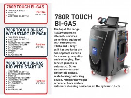 780R TOUCH BI-GAS with start up pack