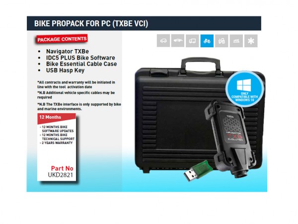 Bike Propack for PC (TXBe VCI)